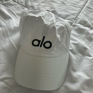 White ALO hat
